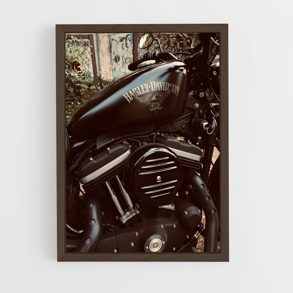 Poster Harley in the City – affiche Harley-Davidson (vue 5)